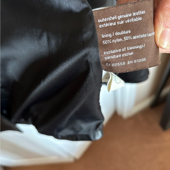 Vintage Y2K Danier Leather Jacket - Picture 9 of 12